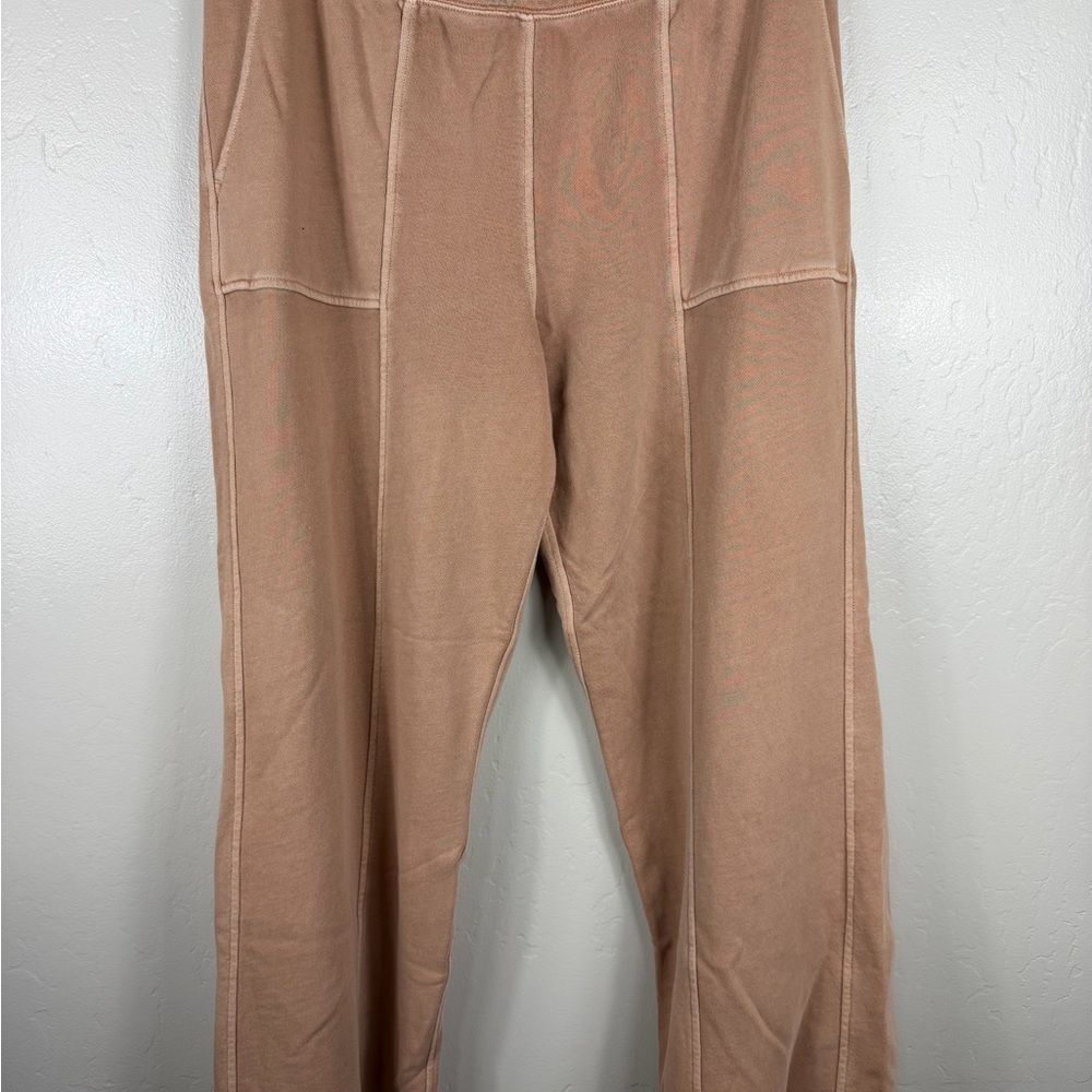 Aerie Women’s Lounge Pants Size XL Taupe Tan Soft Stretch Pull On Athleisure
